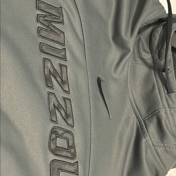 Nike Gray Mizzou Hoodie - Picture 5 of 6